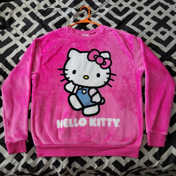 Sanrio Hello Kitty Fleece Sweater in M - Picture 2 of 3